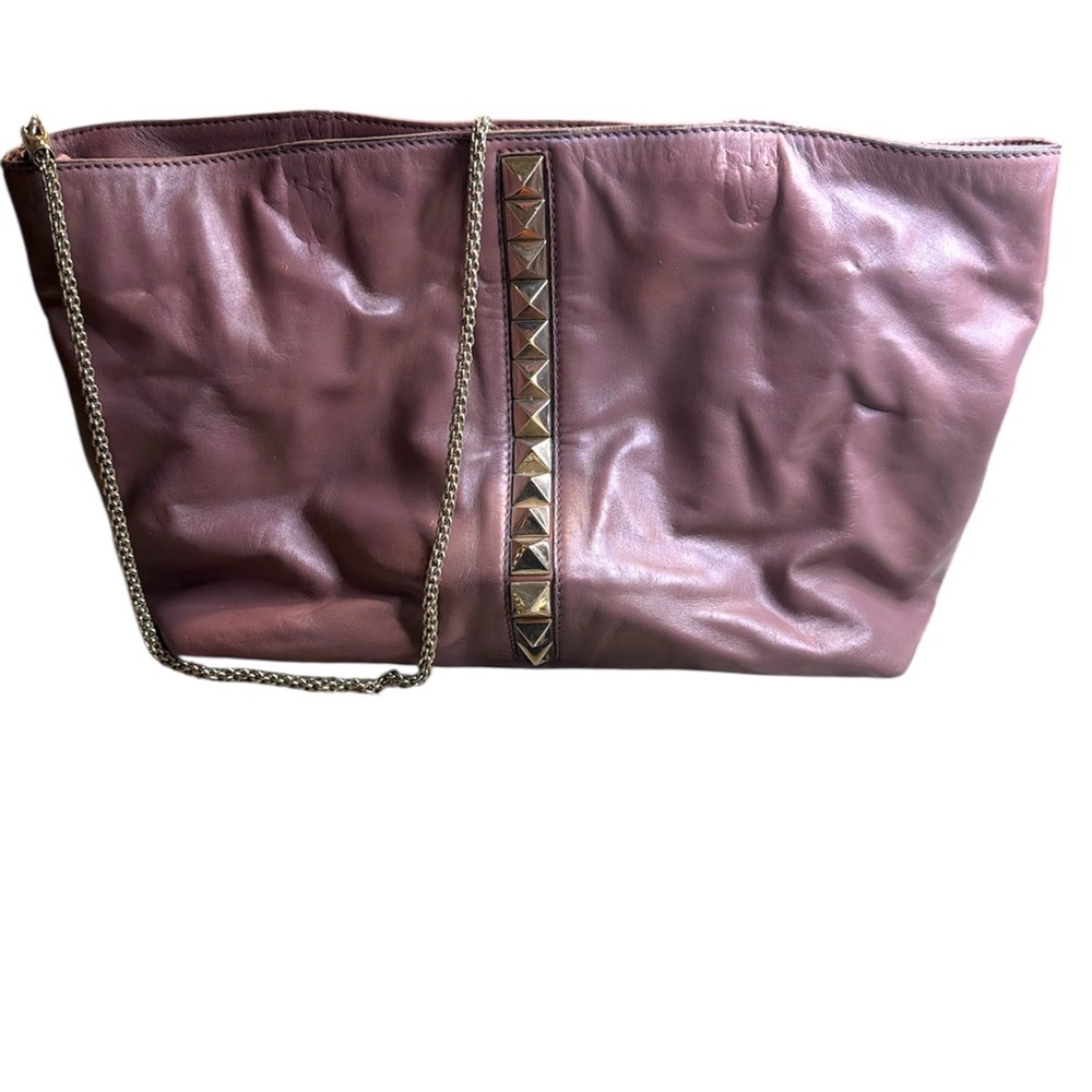 For Repair - Authentic Valentino Rockstud Va Va Voom Tote Removable Chain Strap
